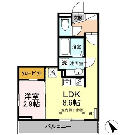 美麗・十日町の物件間取画像